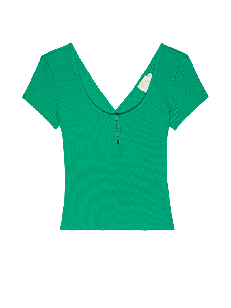 NATION LTD Quinn Wrap Tee