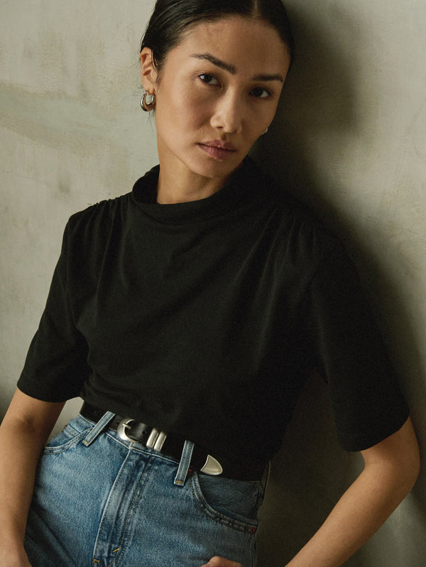 Nation Los Angeles Reed Mock Neck