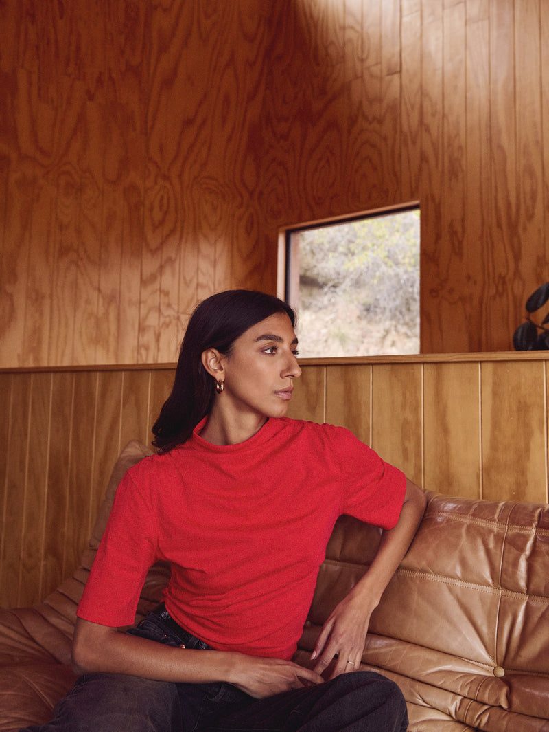 Nation Los Angeles Reed Top