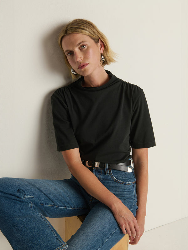 Nation Los Angeles Reed Mock Neck