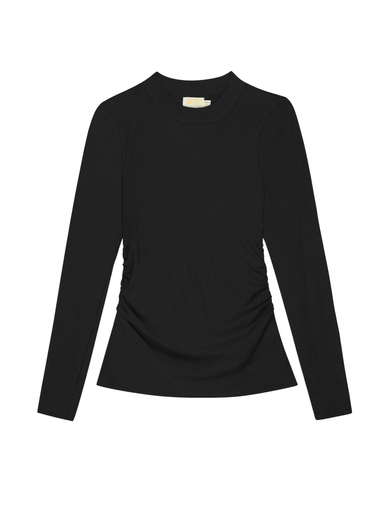 NATION LTD Rita Mock Neck Long Sleeve