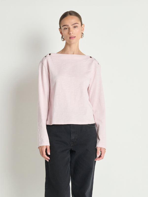 Nation Los Angeles Rochelle Boatneck Tee