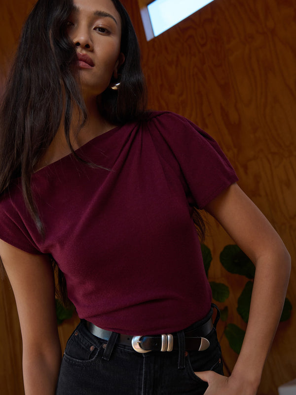 Nation Los Angeles Rosie Knot Top