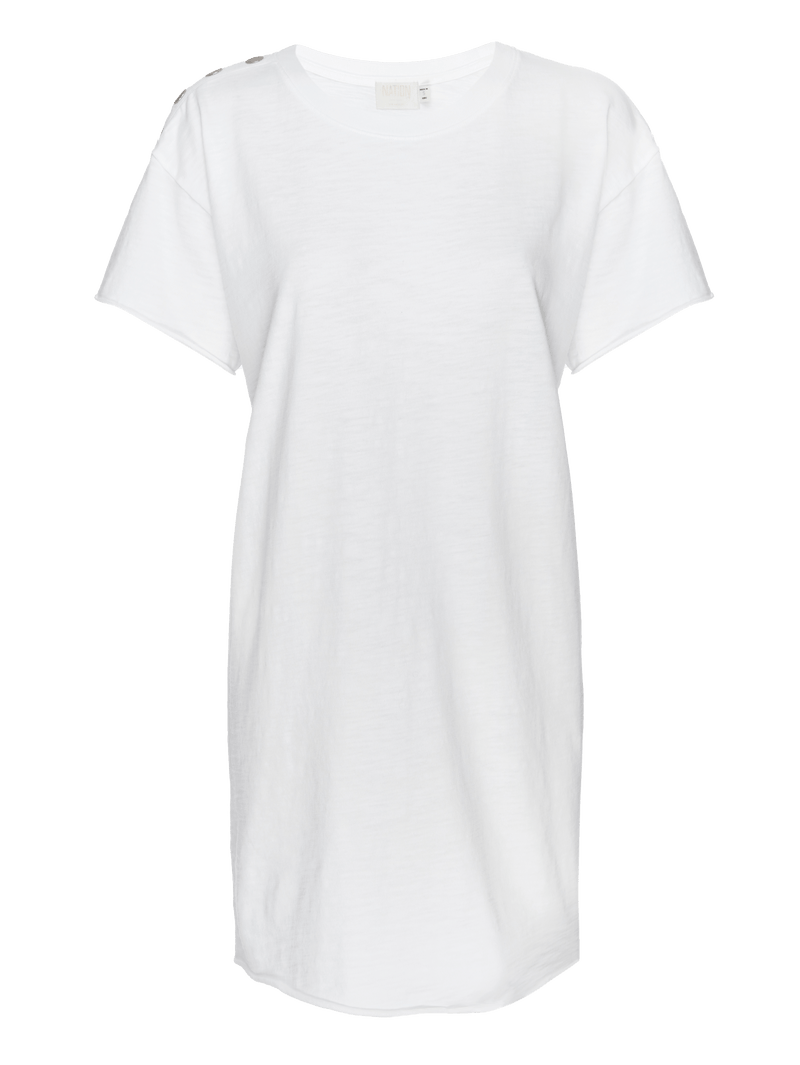 Nation LTD Rowan Dress in Optic White