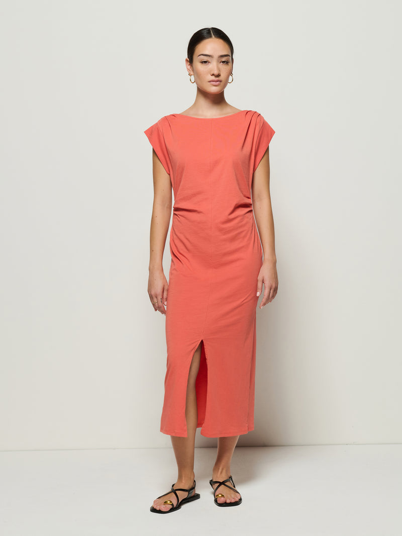 Nation Los Angeles Salma Pleated Midi Dress