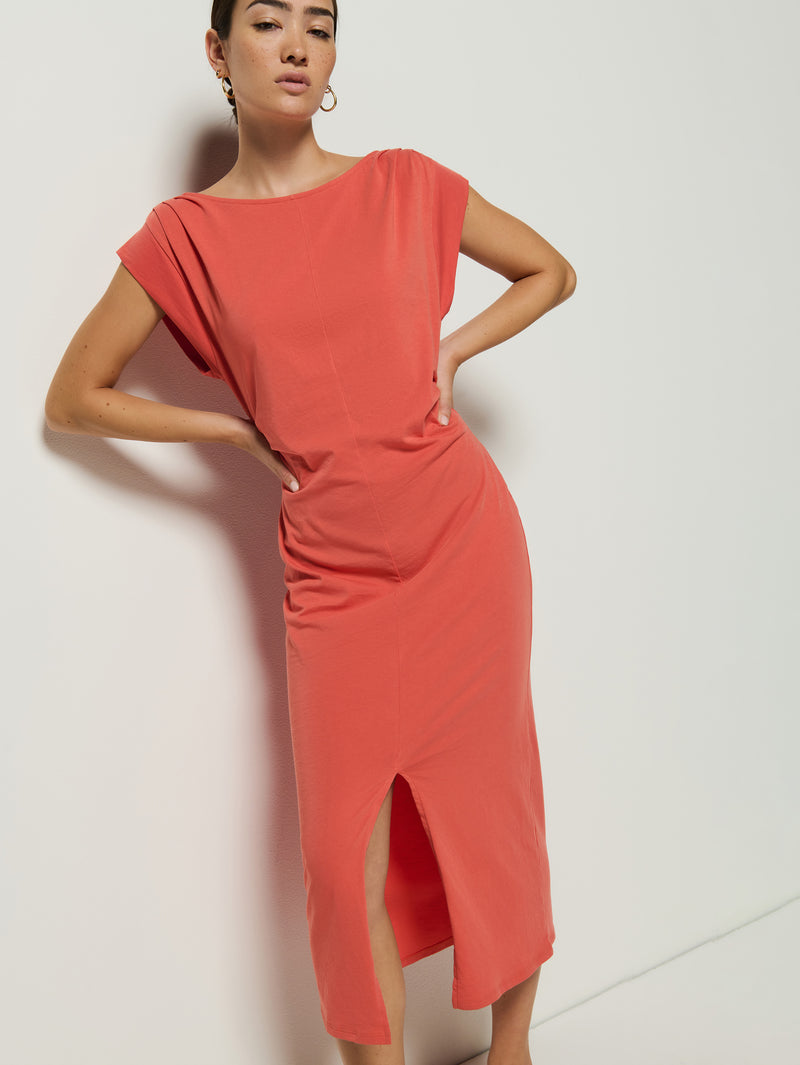Nation Los Angeles Salma Pleated Midi Dress