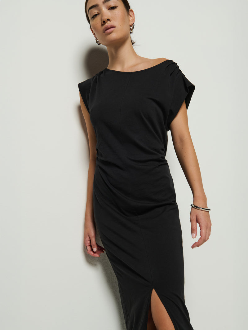 Nation Los Angeles Salma Pleated Midi Dress
