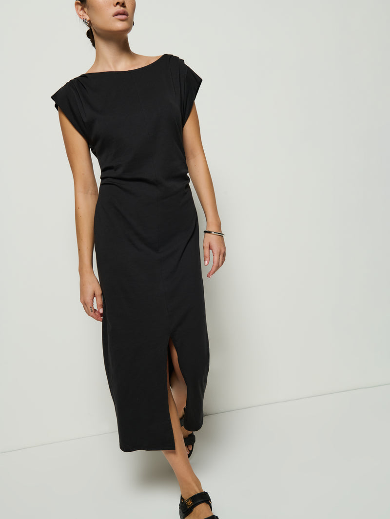 Nation Los Angeles Salma Pleated Midi Dress