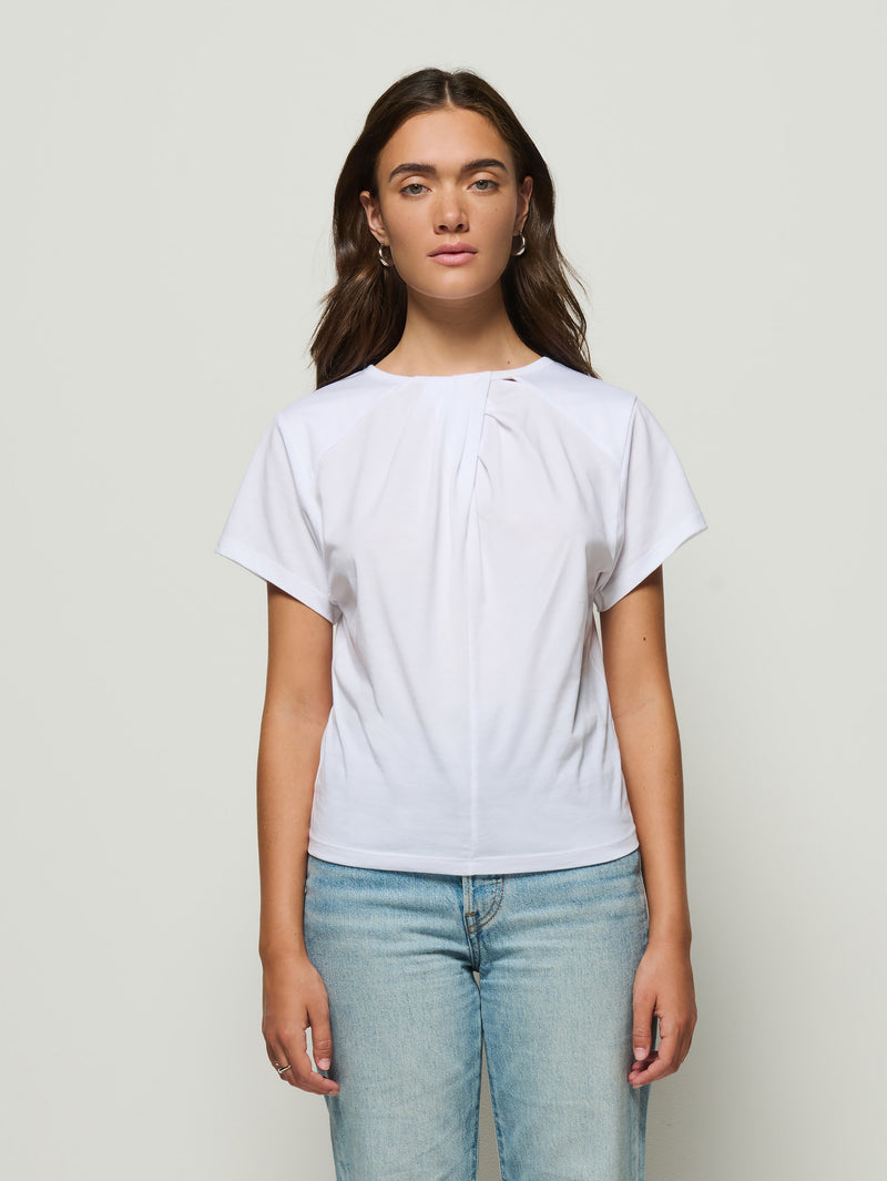 Nation Los Angeles Salonie Pleated Tee