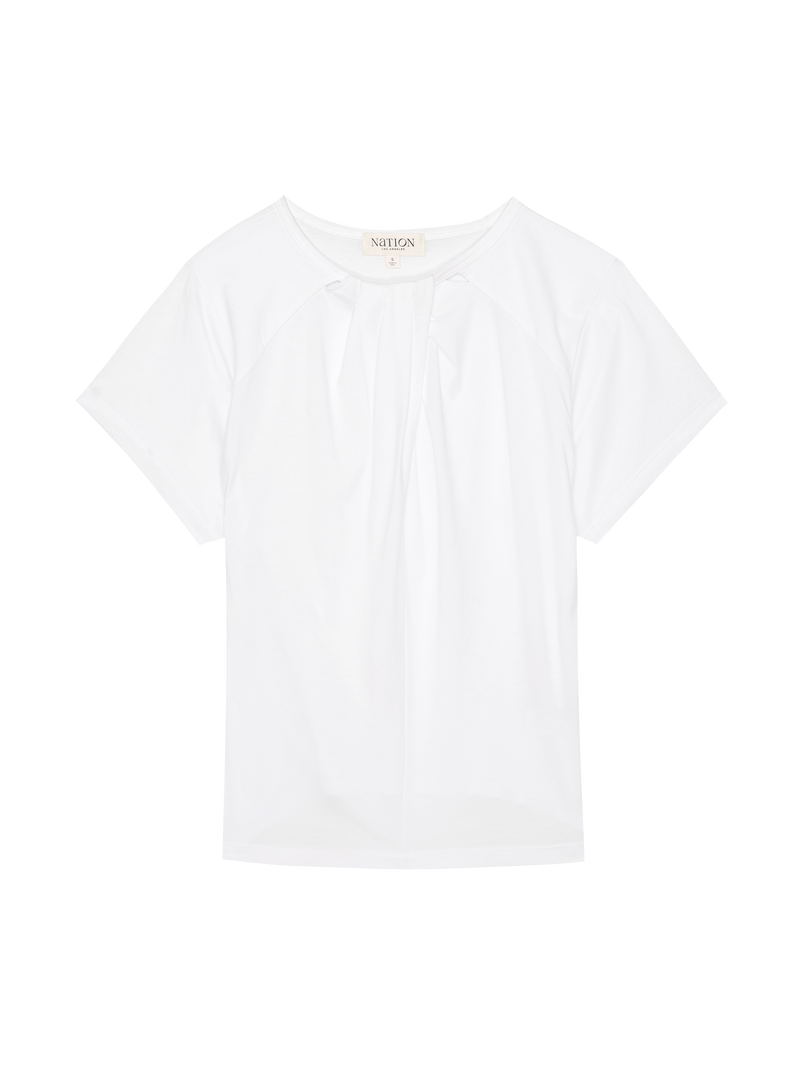 Nation Los Angeles Salonie Pleated Tee
