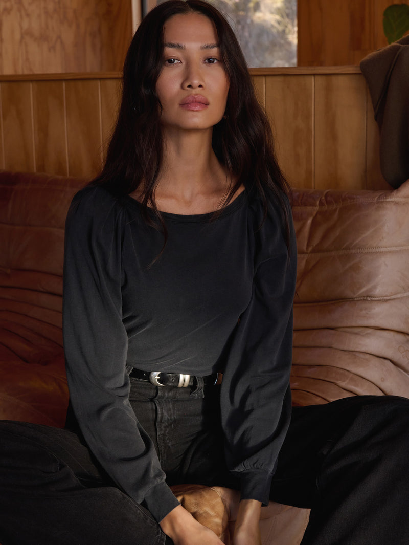Nation Los Angeles Sammy Envelope Neck Tee