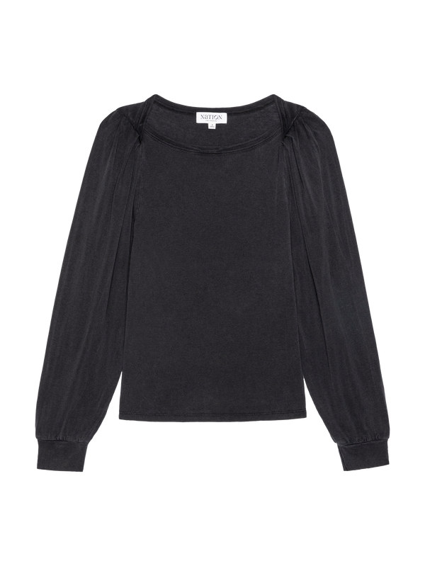 Nation Los Angeles Sammy Envelope Neck Tee