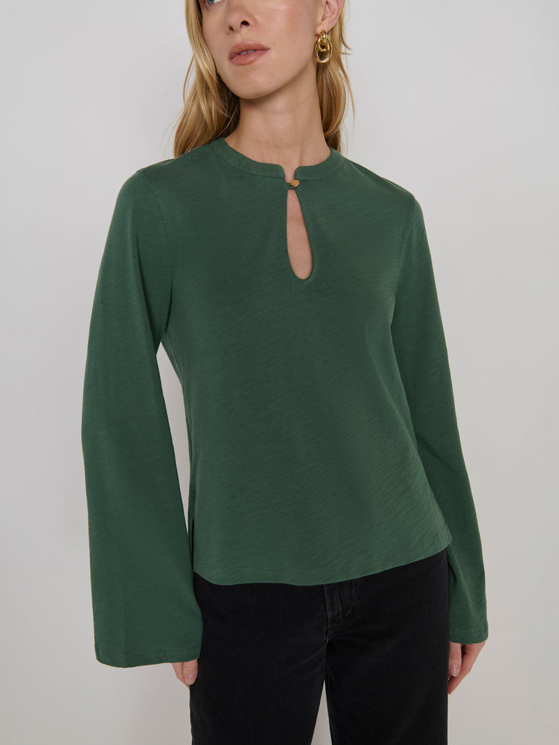 Nation Los Angeles Sam Keyhole Top