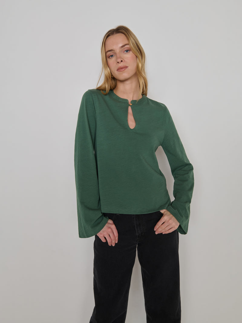 Nation Los Angeles Sam Keyhole Top