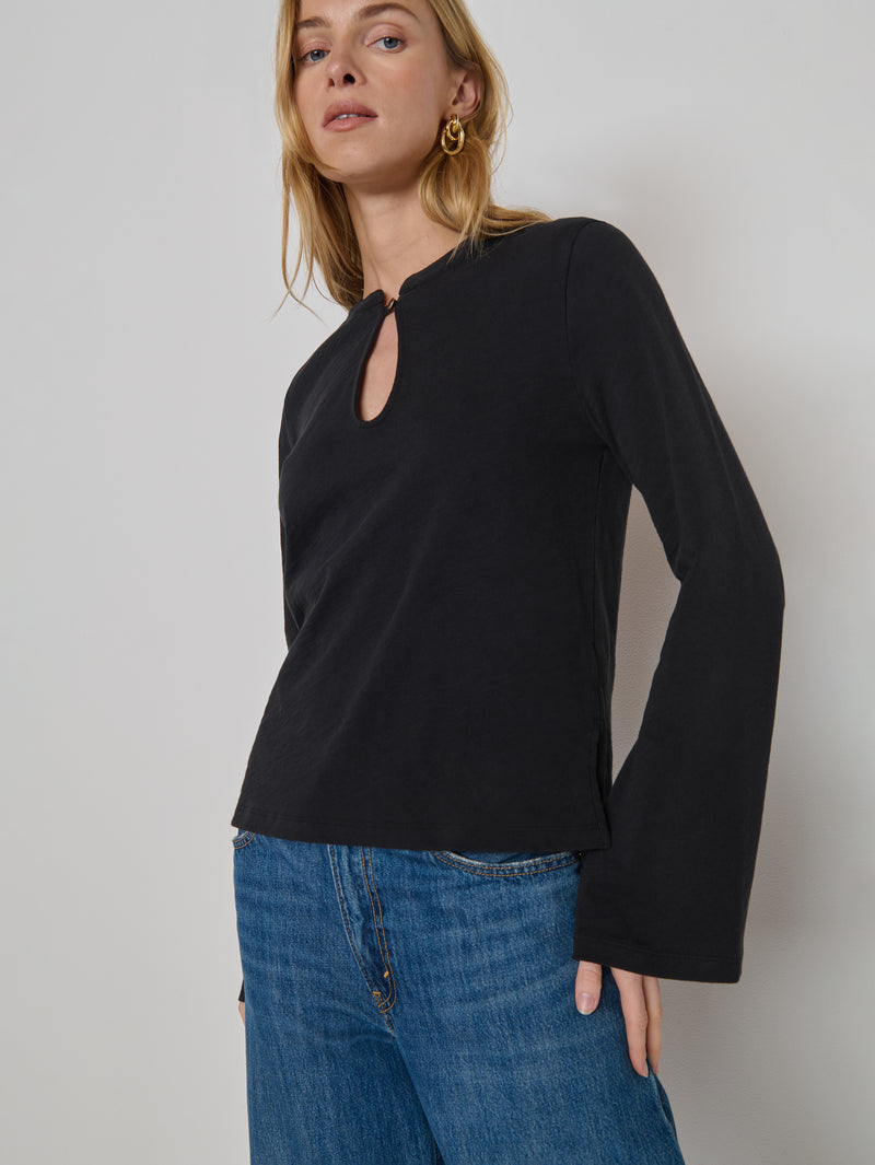 Nation Los Angeles Sam Keyhole Top