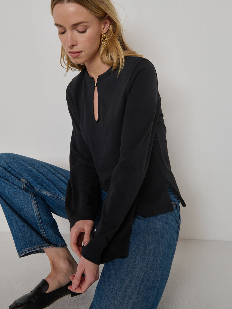 Nation Los Angeles Sam Keyhole Top