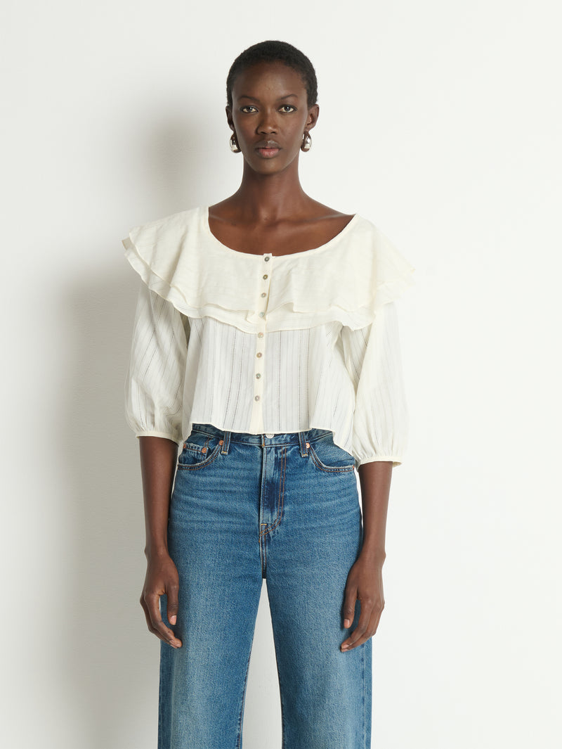 Nation Los Angeles Sandra Blouse