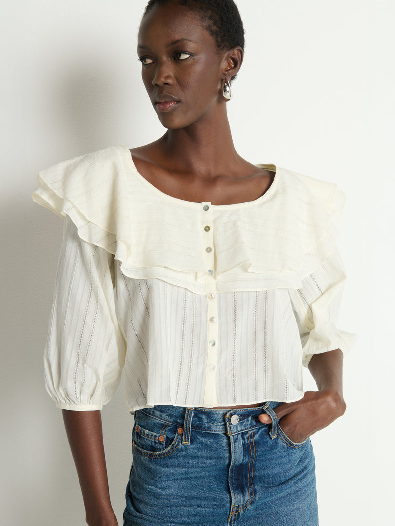Nation Los Angeles Sandra Blouse