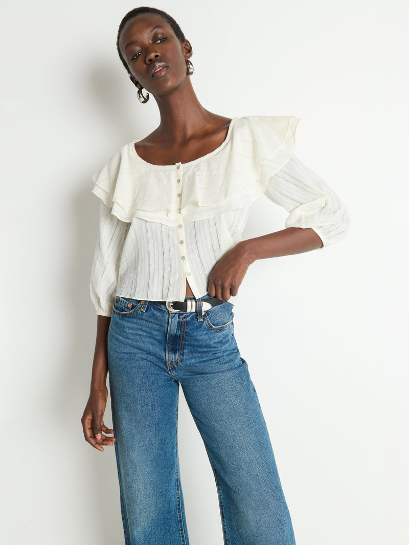 Nation Los Angeles Sandra Blouse