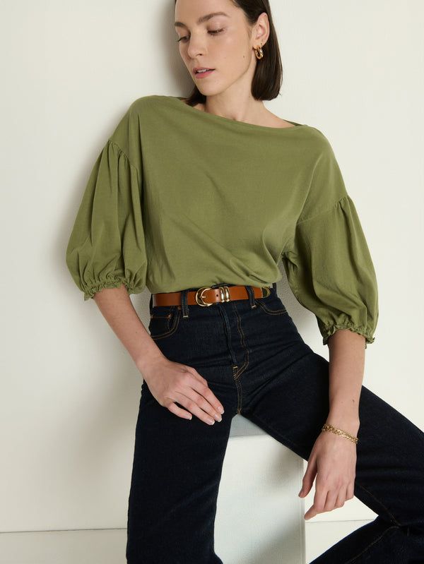 Nation Los Angeles Sandra Boatneck Top