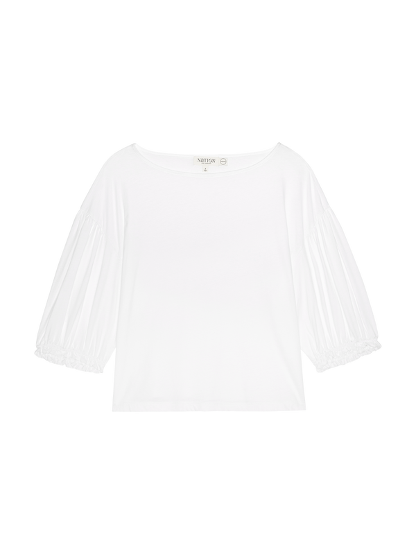 Nation Los Angeles Sandra Boatneck Top
