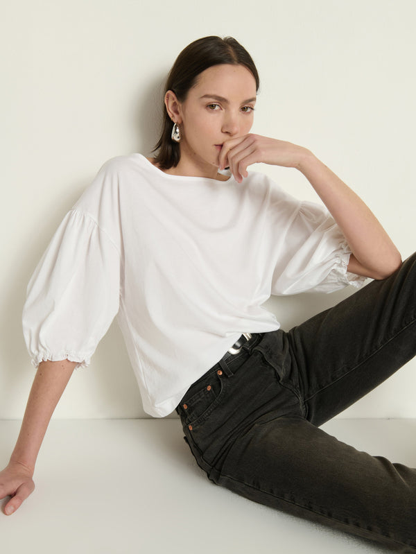 Nation Los Angeles Sandra Boatneck Top