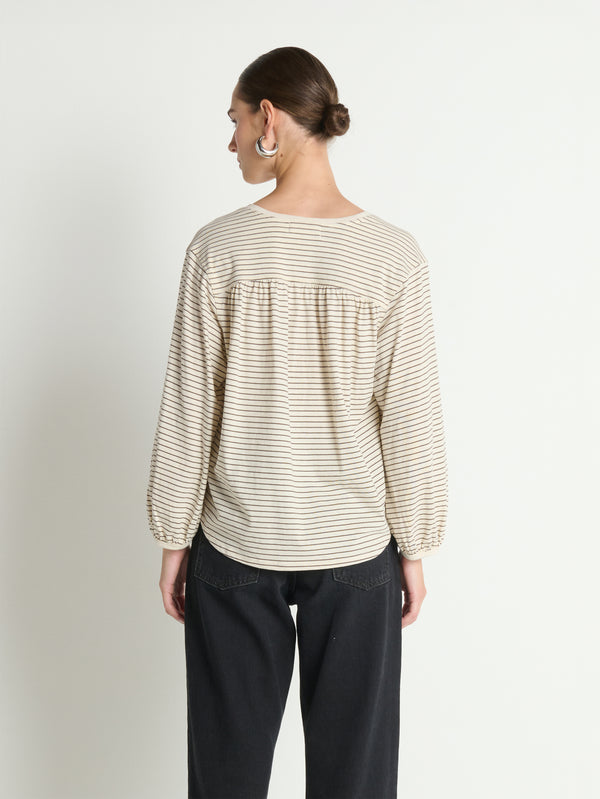 Nation Los Angeles Savanna Shirred Top