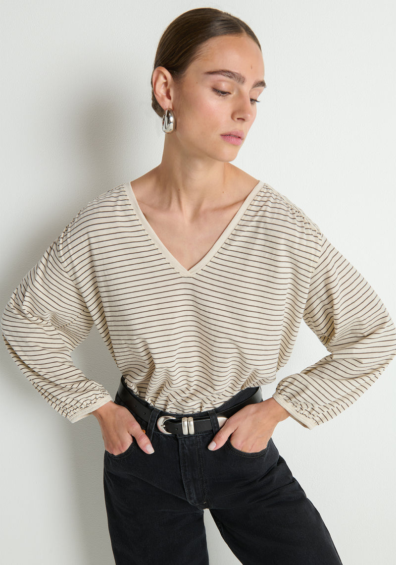 Nation Los Angeles Savanna Shirred Top