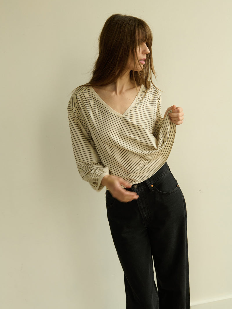 Nation Los Angeles Savanna Shirred Top