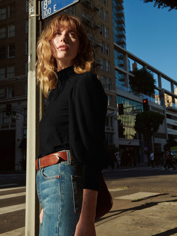 NATION LTD Sawyer Femme Turtleneck