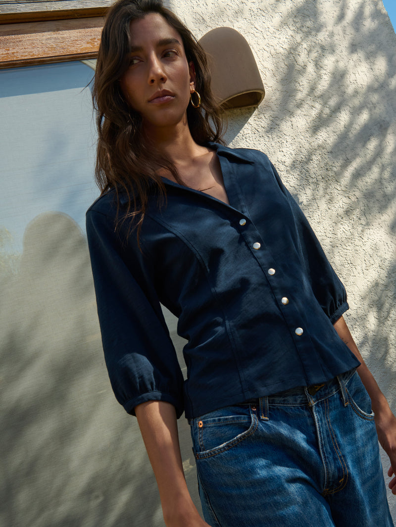 Nation Los Angeles Shannon Top