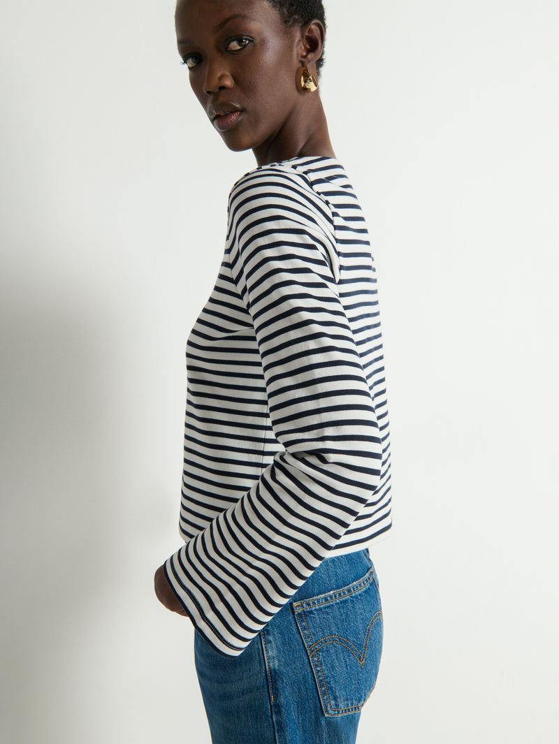 Nation Los Angeles Silvia Long Sleeve Top