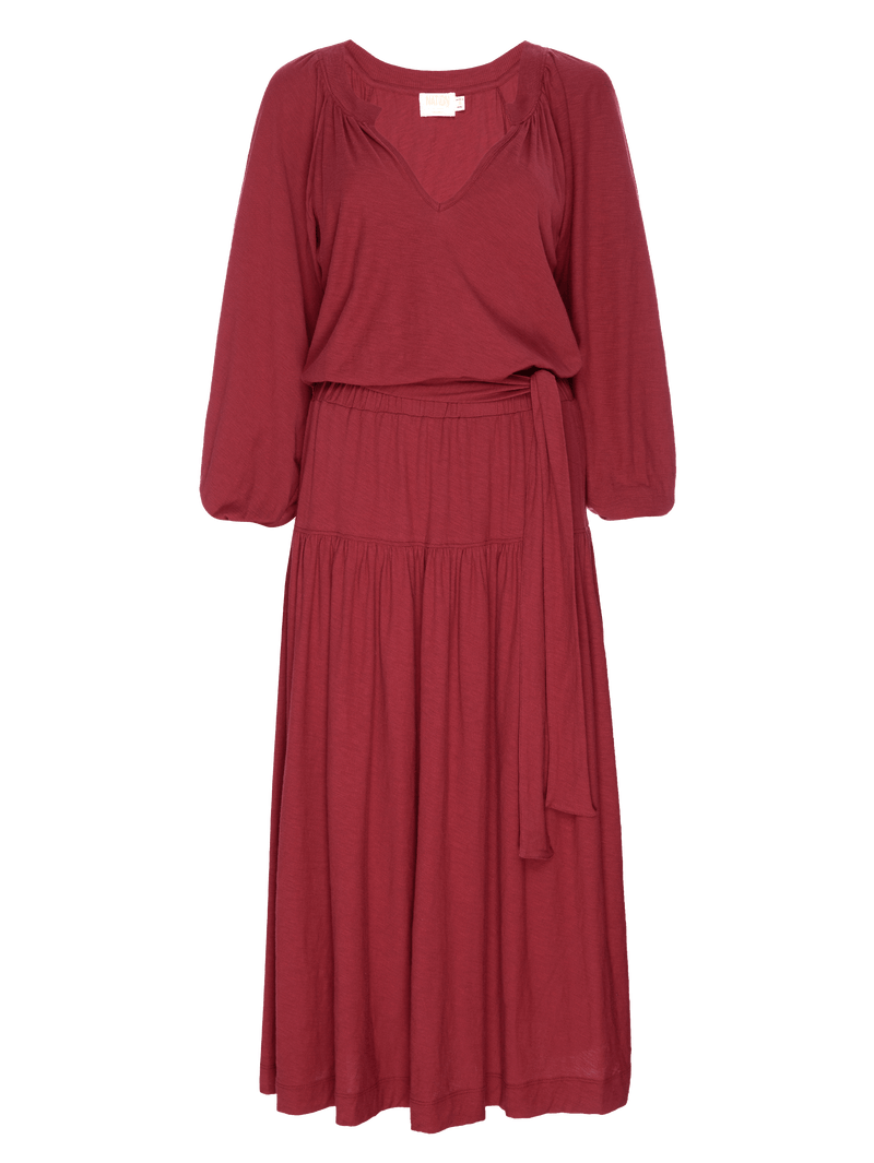 NATION LTD Simona Easy Peasant Dress