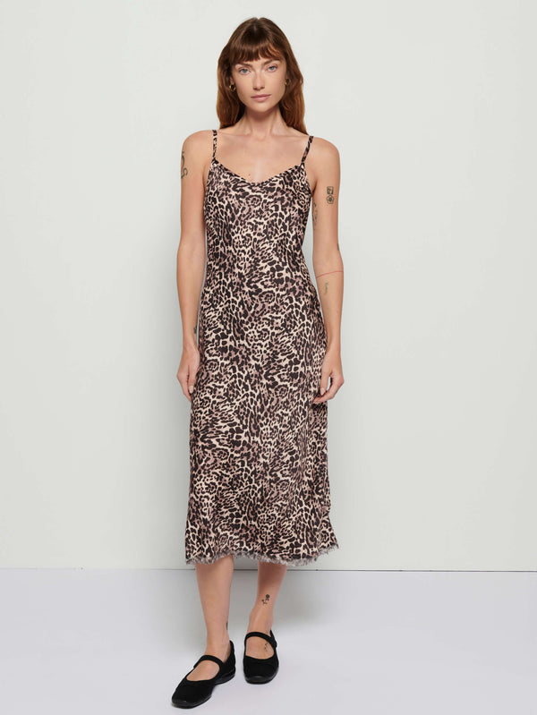 NATION LTD Sofia Bias Cut Slip