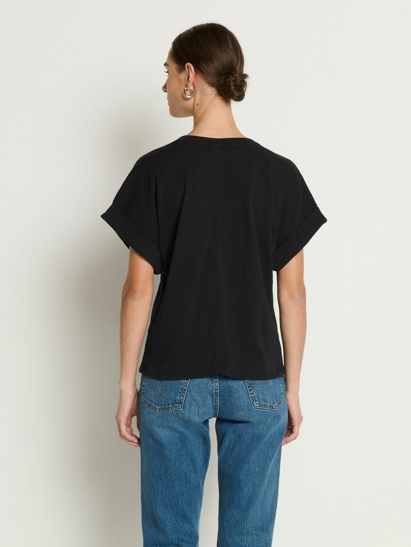 Nation Los Angeles Stevie Cuffed V Neck