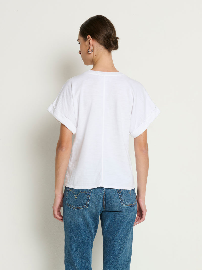 Nation Los Angeles Stevie Cuffed V Neck