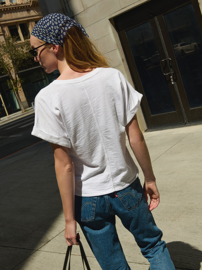 Nation Los Angeles Stevie Cuffed V Neck