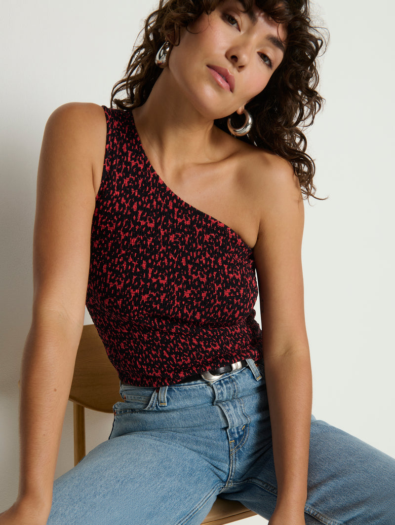 Nation Los Angeles Sunny One Shoulder Tank