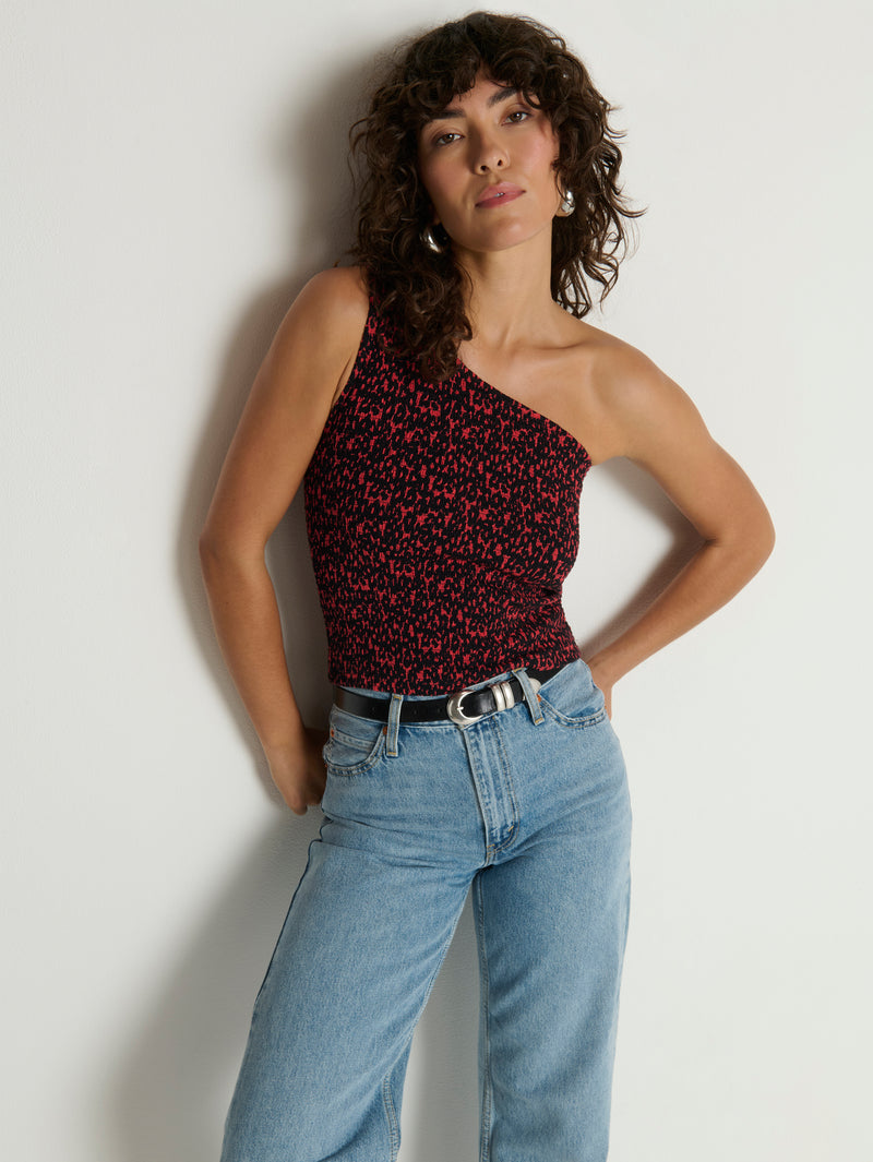Nation Los Angeles Sunny One Shoulder Tank
