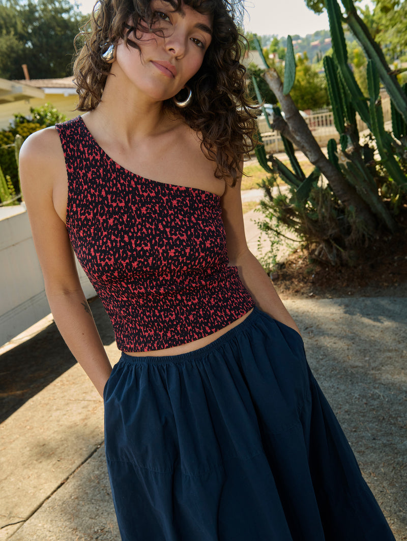 Nation Los Angeles Sunny One Shoulder Tank