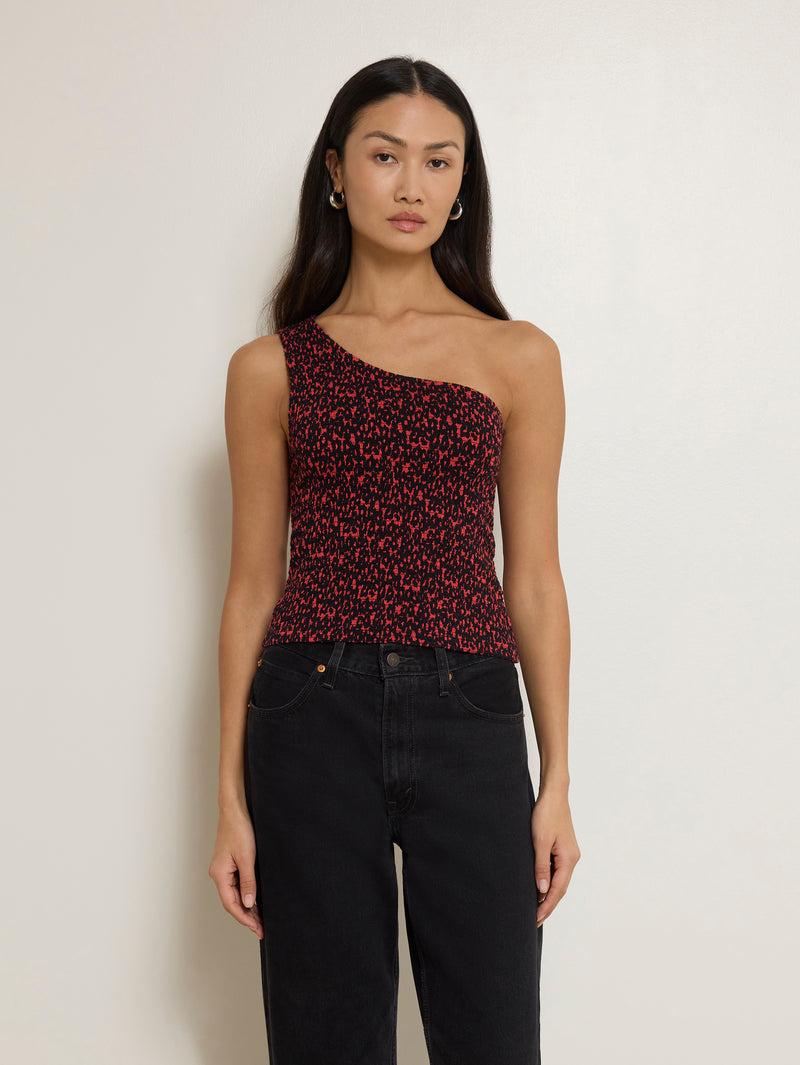 Nation Los Angeles Sunny One Shoulder Tank