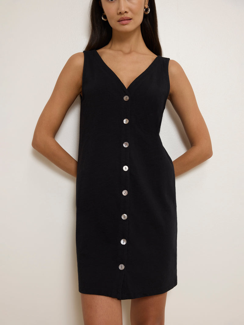 Nation Los Angeles Sylvie V-Neck Mini
