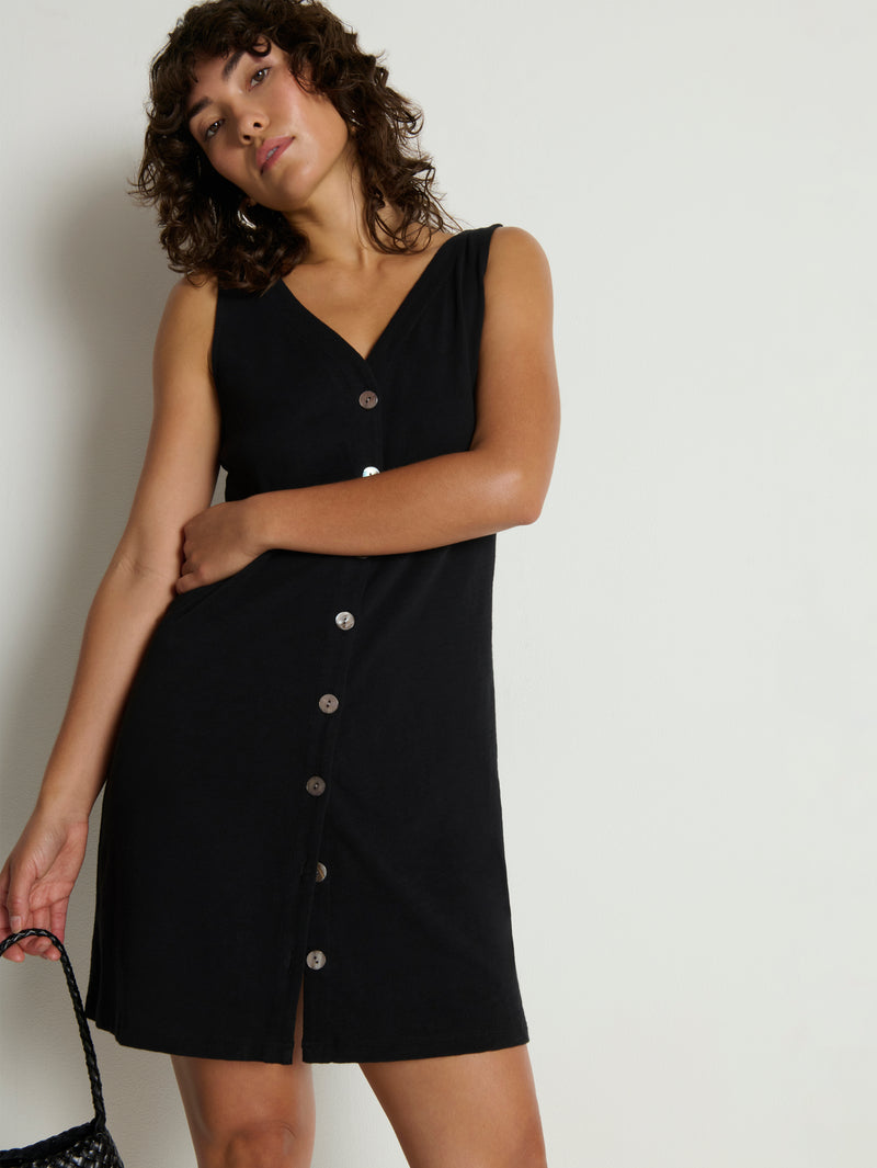 Nation Los Angeles Sylvie V-Neck Mini