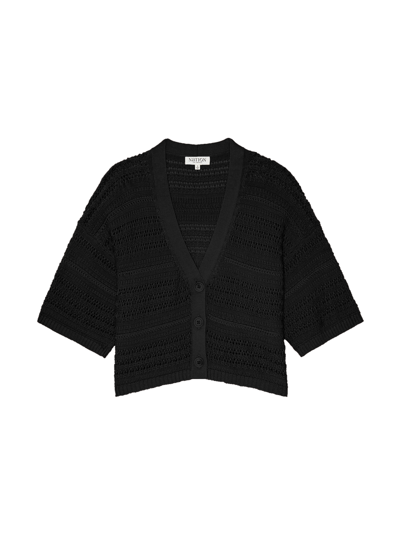 Nation Los Angeles Tabby Crochet Cardi