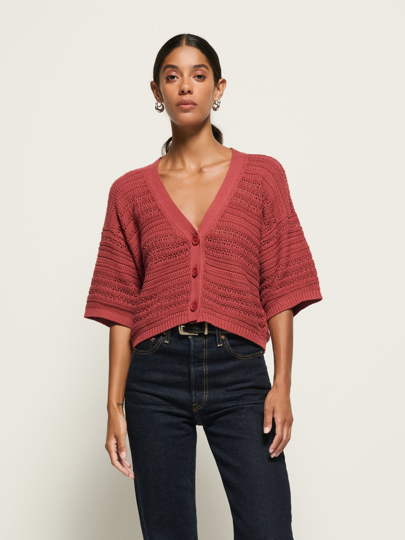 Nation Los Angeles Tabby Crochet Cardi