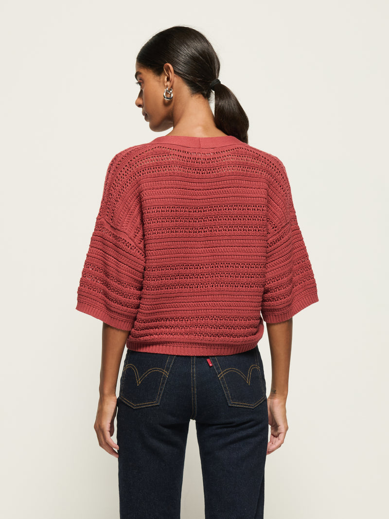 Nation Los Angeles Tabby Crochet Cardi