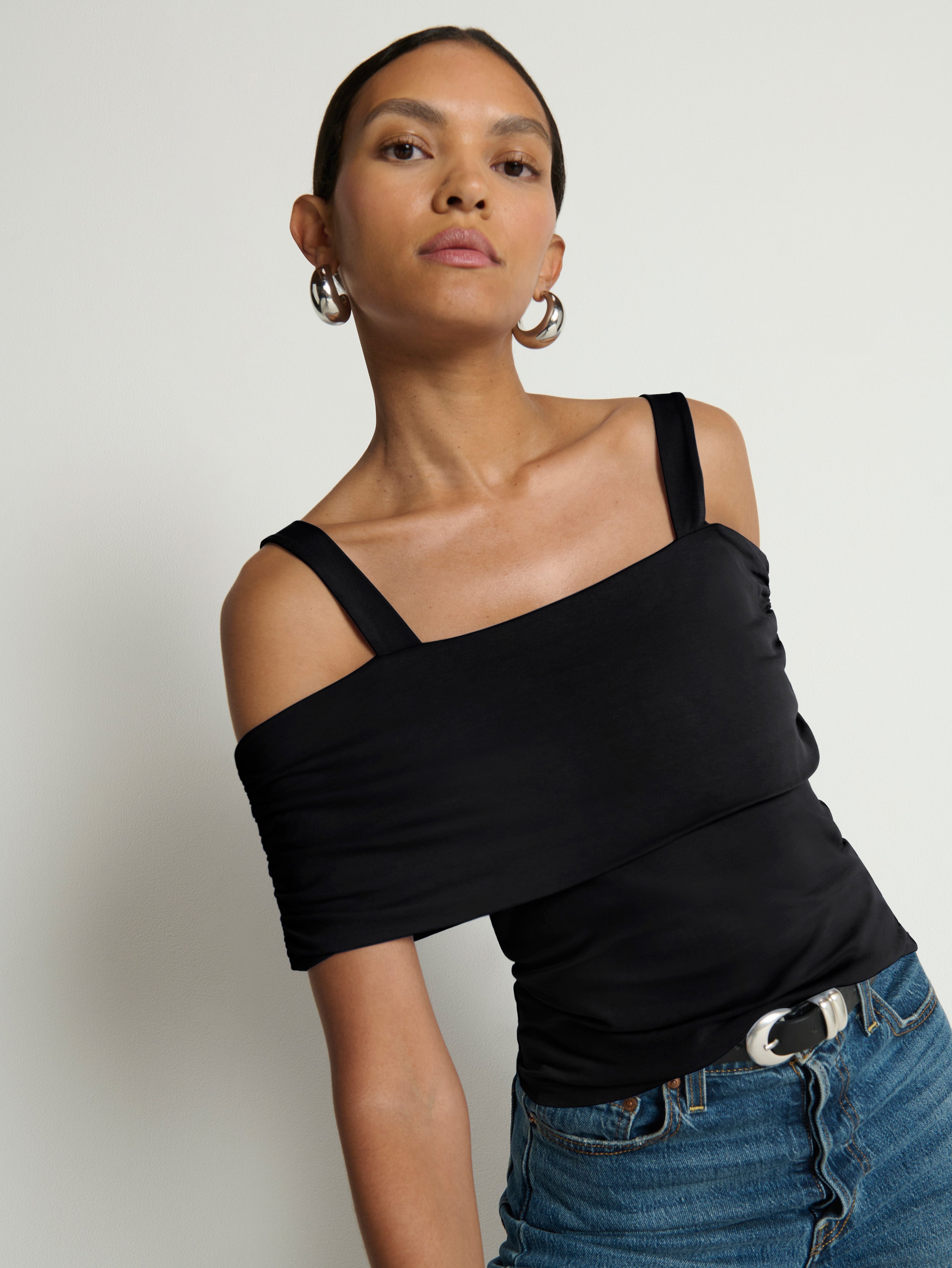Tamaira Top—Jet Black | Nation Los Angeles