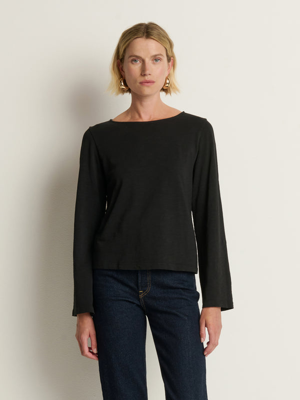 Nation Los Angeles Tavin Tie Back Top