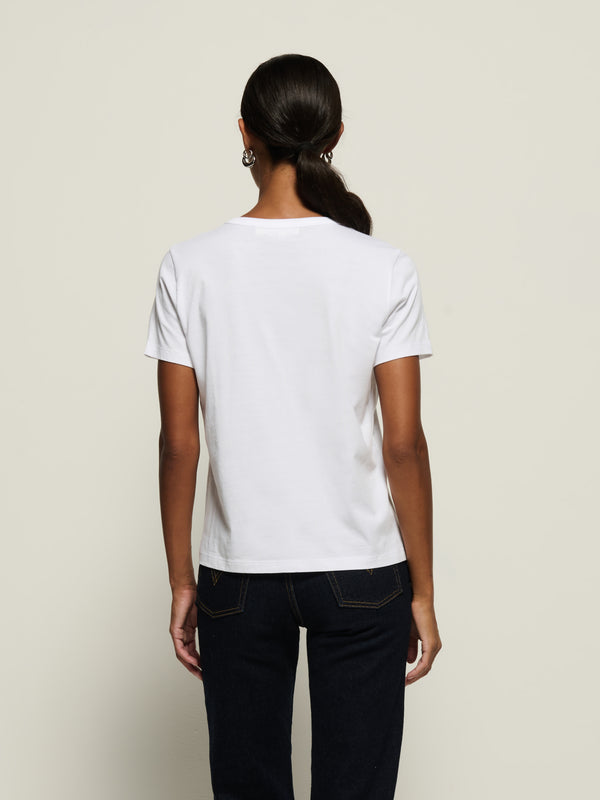 Nation Los Angeles Taya Twist Neck Tee