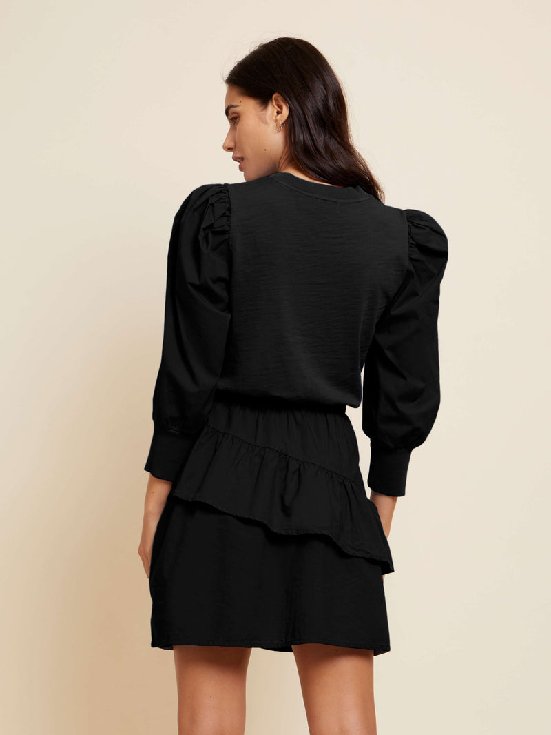 NATION LTD Tenley Ruffled Combo Mini Dress